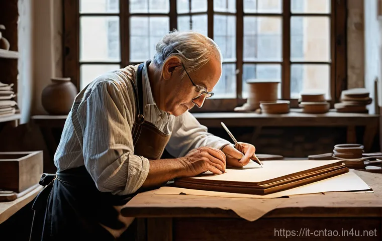 유교와 학문 발전 - **"Ancient Wisdom in Modern Italian Life":** A serene Italian piazza, bustling with daily life, yet ...
